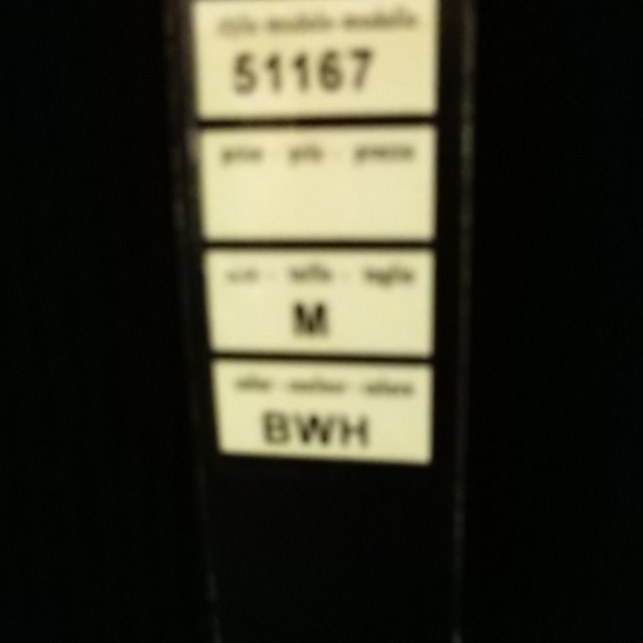 #30 KNIT Black & White Sleeveless Zippered Belldini Designer Tank Top wBLING NWT - Picture 6 of 6